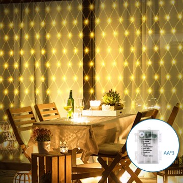 Aigostar - LED Zunanja božična veriga 100xLED/8 funkcij 4,5x1,5m IP44 topla bela