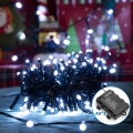Aigostar - LED Zunanja božična veriga 200xLED/8 funkcij 10,3m IP44 hladno bela