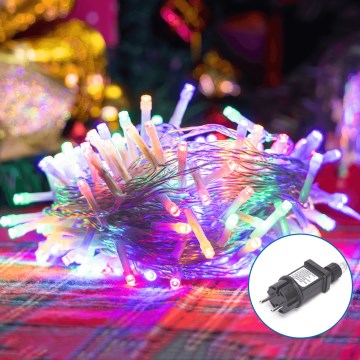 Aigostar - LED Zunanja božična veriga 200xLED/8 funkcij 23m IP44 multicolor