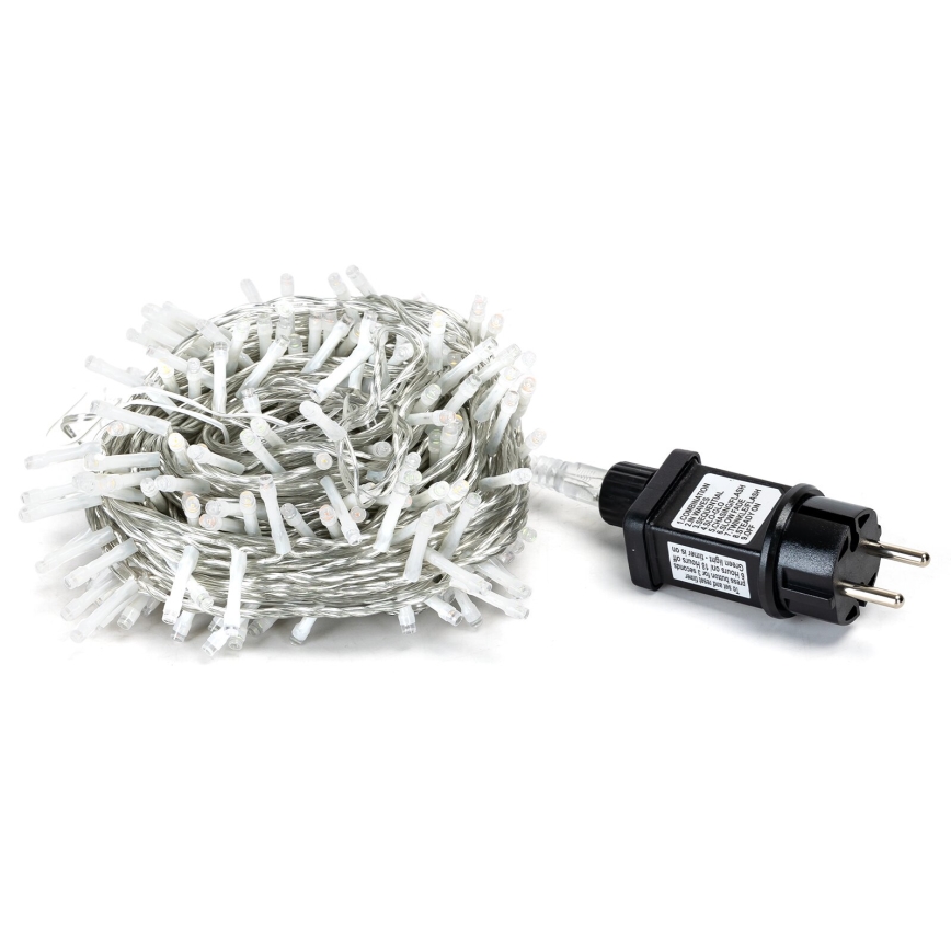 Aigostar - LED Zunanja božična veriga 200xLED/8 funkcij 23m IP44 multicolor