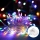 Aigostar - LED Zunanja božična veriga 50xLED/8 funkcij 3xAA 5,3m IP44 multicolor