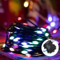 Aigostar - LED Zunanja božična veriga 50xLED/8 funkcij 3xAA 5,3m IP44 multicolor