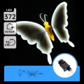 Aigostar - LED zunanja dekoracija 372xLED IP44 hladna bela metulj
