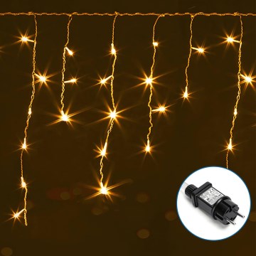 Aigostar - LED Zunanja dekorativna veriga 75xLED/6W/230V 15x0,6m IP44 topla bela