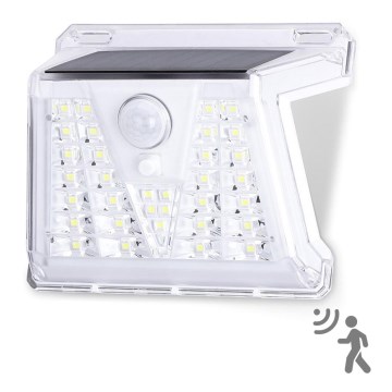 Aigostar - LED Zunanja solarna svetilka s senzorjem LED/1,48W/3,7V IP65 1200 mAh