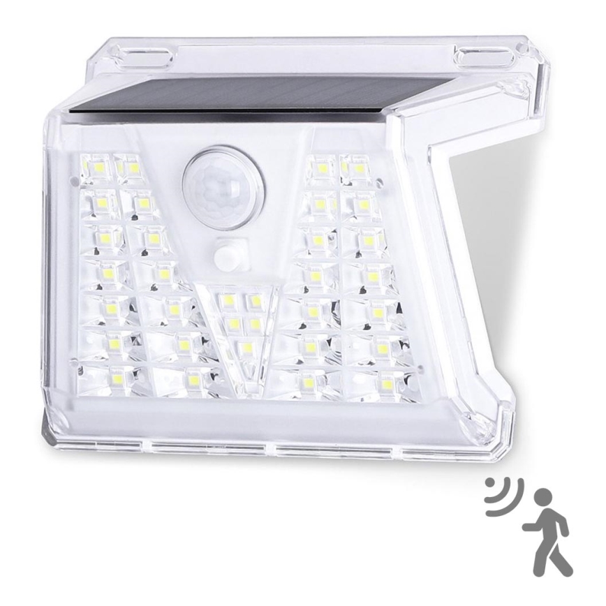 Aigostar - LED Zunanja solarna svetilka s senzorjem LED/1,48W/3,7V IP65 1200 mAh