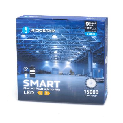 Aigostar - LED Industrijska zatemnitvena zunanji svetel MESH High Bay LED/150W/230V 6500K IP65