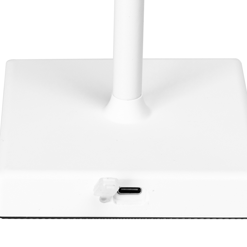 Aigostar - LED Zunanja zatemnitvena polnilna namizna svetilka LED/4W/5V 3600mAh bela IP54