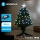 Aigostar - LED Zunanje božično drevo LED/3,6W/230V 60 cm IP44 hladno bela