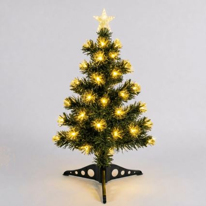 Aigostar - LED zunanji božični drevesce 55xLED/8 funkcij 0,6 m IP44 topla bela
