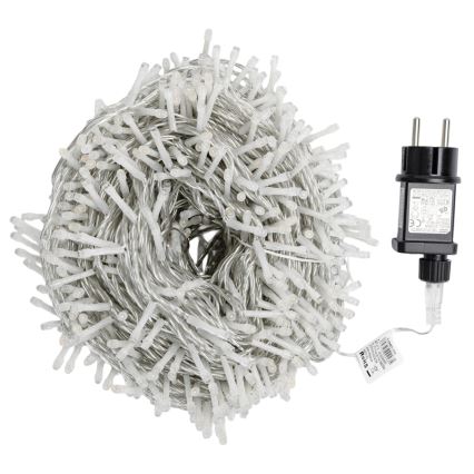 Aigostar - LED zunanji božični niz 1000xLED/8 funkcij 53m IP44 večbarven