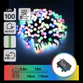 Aigostar - LED zunanji božični niz 100xLED/8 funkcij 10,3 m IP44 večbarven