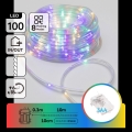 Aigostar - LED zunanji božični niz 100xLED/8 funkcij 3xAA 10,3m IP44 večbarven