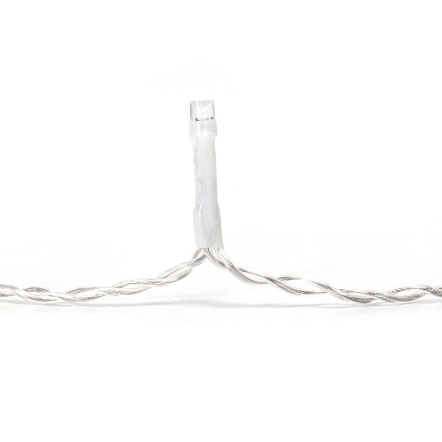 Aigostar - LED zunanji božični niz 100xLED/8 funkcij 5x0,4m IP44 hladna bela