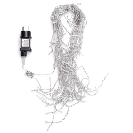 Aigostar - LED zunanji božični niz 100xLED/8 funkcij 5x0,4m IP44 topla bela