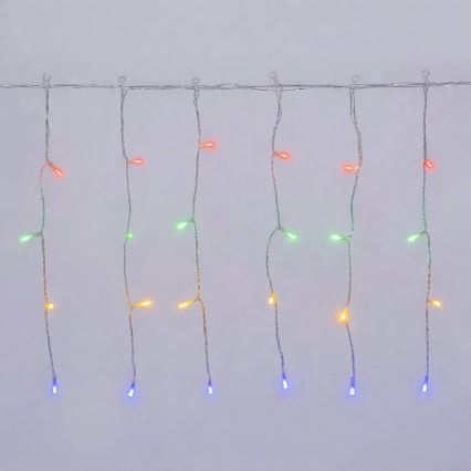 Aigostar - LED zunanji božični niz 100xLED/8 funkcij 8x0,4m IP44 večbarven