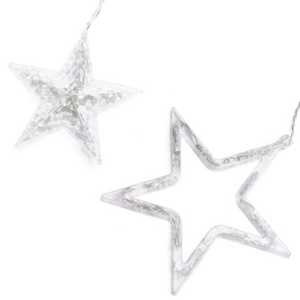 Aigostar - LED zunanji božični niz 120xLED/8 funkcij 3x0,6 m IP44 topla bela + daljinski upravljalnik
