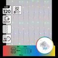 Aigostar - LED zunanji božični niz 120xLED/8 funkcij 3xAA 3,9x1,2m IP44 večbarven