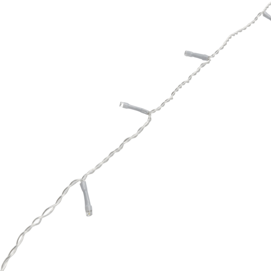 Aigostar - LED zunanji svetlobni niz 150xLED/6W/230V/8 funkcij 1,5x1m IP44 hladno bela + daljinski upravljalnik