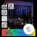 Aigostar - LED zunanji božični niz 200xLED/8 funkcij 3xAA 13x0,6 m IP44 večbarven