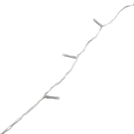 Aigostar - LED Zunanji božični niz 200xLED/8 funkcij 4xAA 20m IP44 hladno bela