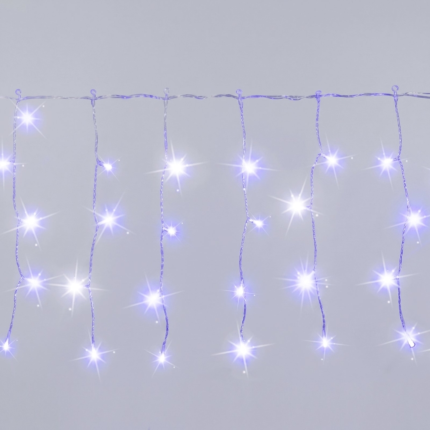 Aigostar - LED zunanji božični niz 200xLED 8x0,4m IP44 modra