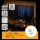 Aigostar - LED zunanji božični niz 300×LED/8 programov 3×AA 18×0,6 m IP44 topla bela