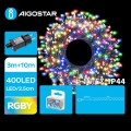 Aigostar - LED zunanji božični niz 400xLED/8 funkcij 13m IP44 večbarven