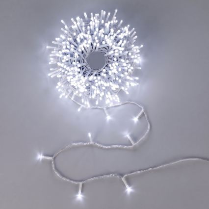 Aigostar - LED Zunanji božični niz 50xLED 5,3m IP44 hladno bela