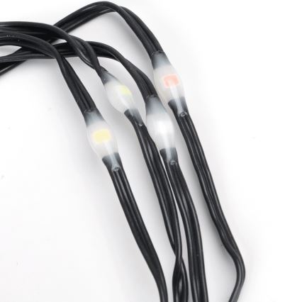 Aigostar - LED zunanji božični niz 50xLED/8 funkcij 3xAA 5,3m IP44 večbarven
