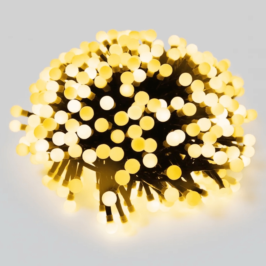 Aigostar - LED zunanji božični niz 50xLED/8 funkcij 8m IP44 topla bela
