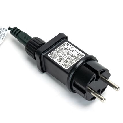 Aigostar - LED zunanji božični niz 600xLED/8 funkcij 18m IP44 hladna bela