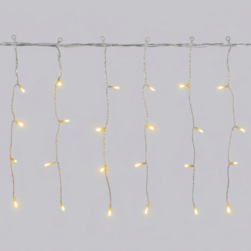 Aigostar - LED zunanji božični niz luči 300xLED/8 funkcij 18x0,4m IP44 topla bela