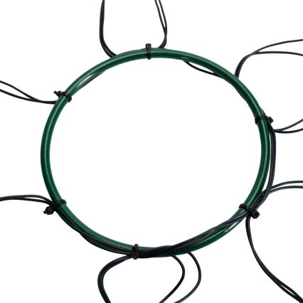 Aigostar - LED zunanji božični niz lučk 108xLED/8 funkcij 3xAA 1,8m IP44 topla bela