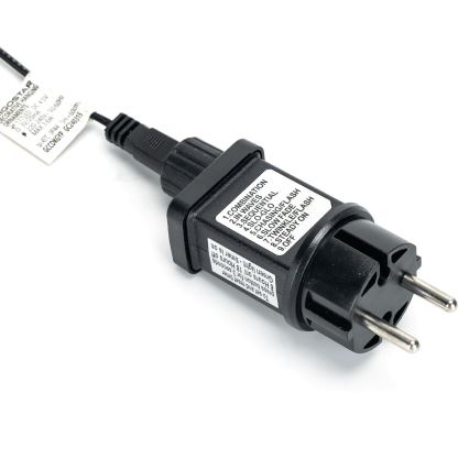 Aigostar - LED zunanji božični okras 3,6W/230V krogla 30cm IP44 hladna bela