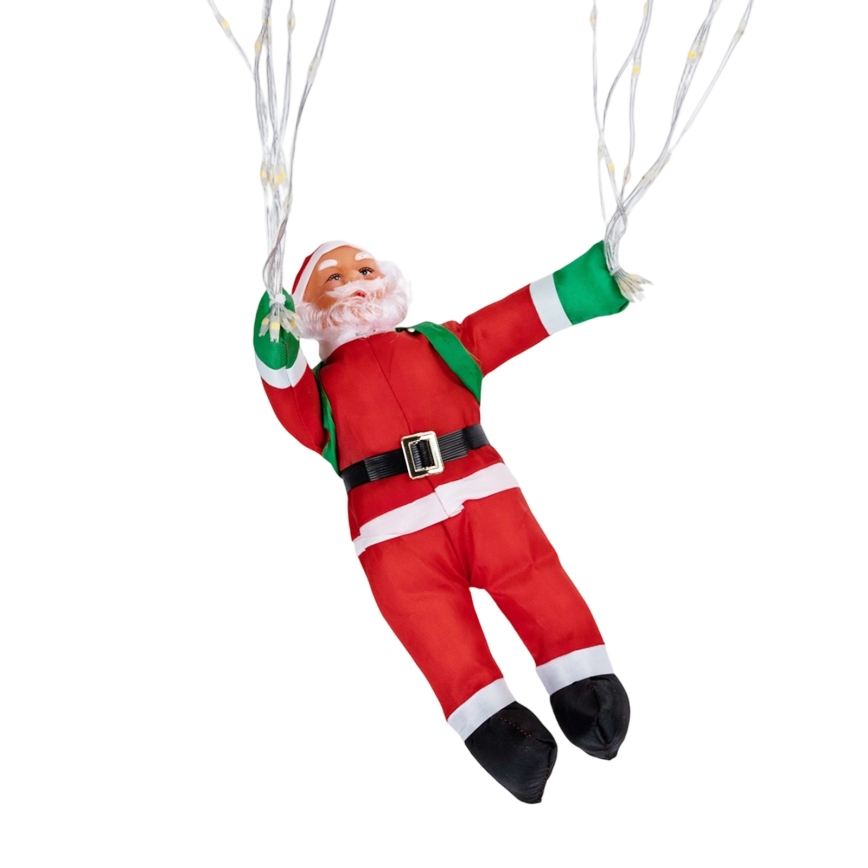 Aigostar - LED zunanji božični okras LED/3xAA IP44 Božiček