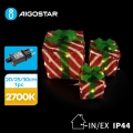 Aigostar- LED Zunanji božični okrasek 3,6W/31/230V 2700K 20/25/30cm IP44 gifts