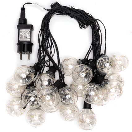 Aigostar - LED zunanji dekorativni niz 160xLED 10m IP44 topla bela
