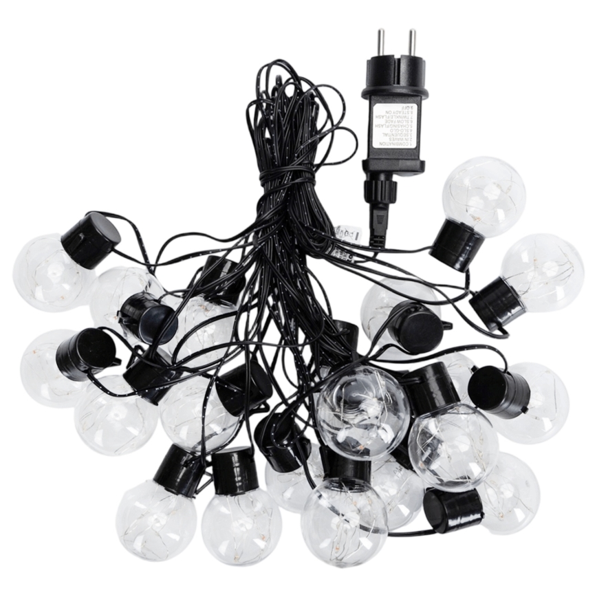 Aigostar - LED zunanji dekorativni niz 160xLED 10m IP44 topla bela