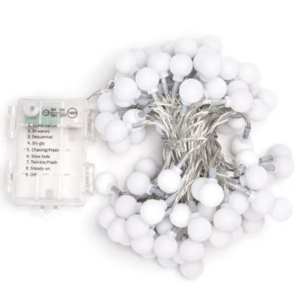 Aigostar - zunanji LED niz 100xLED/3xAA/8 funkcij 10,3 m IP44 večbarven