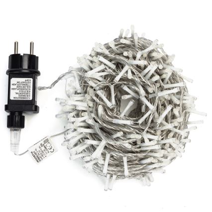 Aigostar - Zunanji LED niz lučk, 400 LED/8 funkcij, 20 m, IP44, topla bela