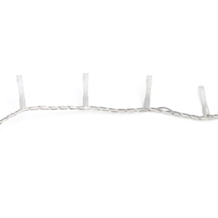 Aigostar - Zunanji LED niz lučk, 400 LED/8 funkcij, 20 m, IP44, topla bela