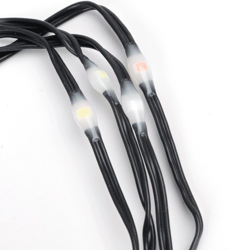 Aigostar -LED Zunanji  niz luči 150xLED/8 funkcij 3xAA 15,3m IP44 večbarven