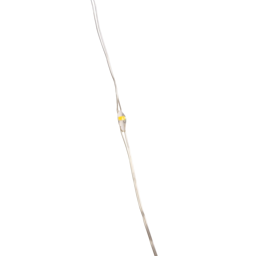 Aigostar - LED zunanji niz lučk 150×LED/8 funkcij 3×AA 15,3 m IP44 topla bela