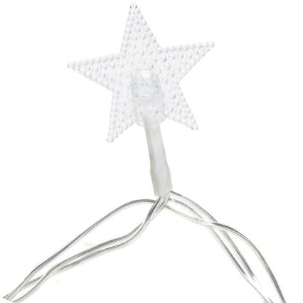 Aigostar - LED zunanji niz lučk 50xLED/8 funkcij 8 m IP44 topla bela