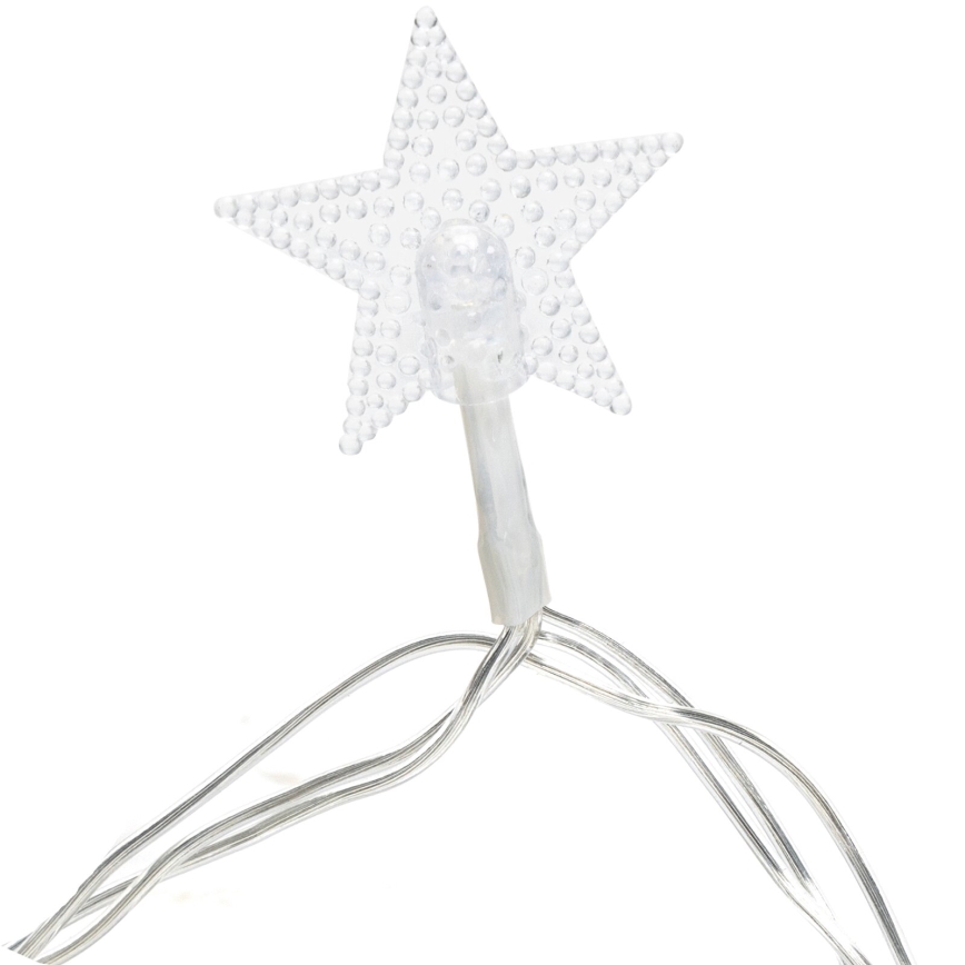 Aigostar - LED zunanji niz lučk 50xLED/8 funkcij 8 m IP44 topla bela