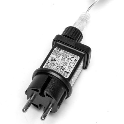 Aigostar - LED zunanji niz lučk 50xLED/8 funkcij 8 m IP44 topla bela
