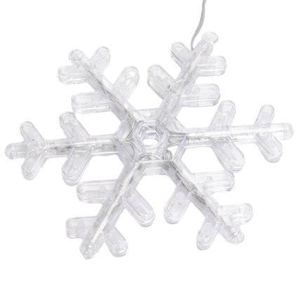 Aigostar - LED zunanji niz 84xLED/8 funkcij 1,2x1m IP44 topla bela snežinke