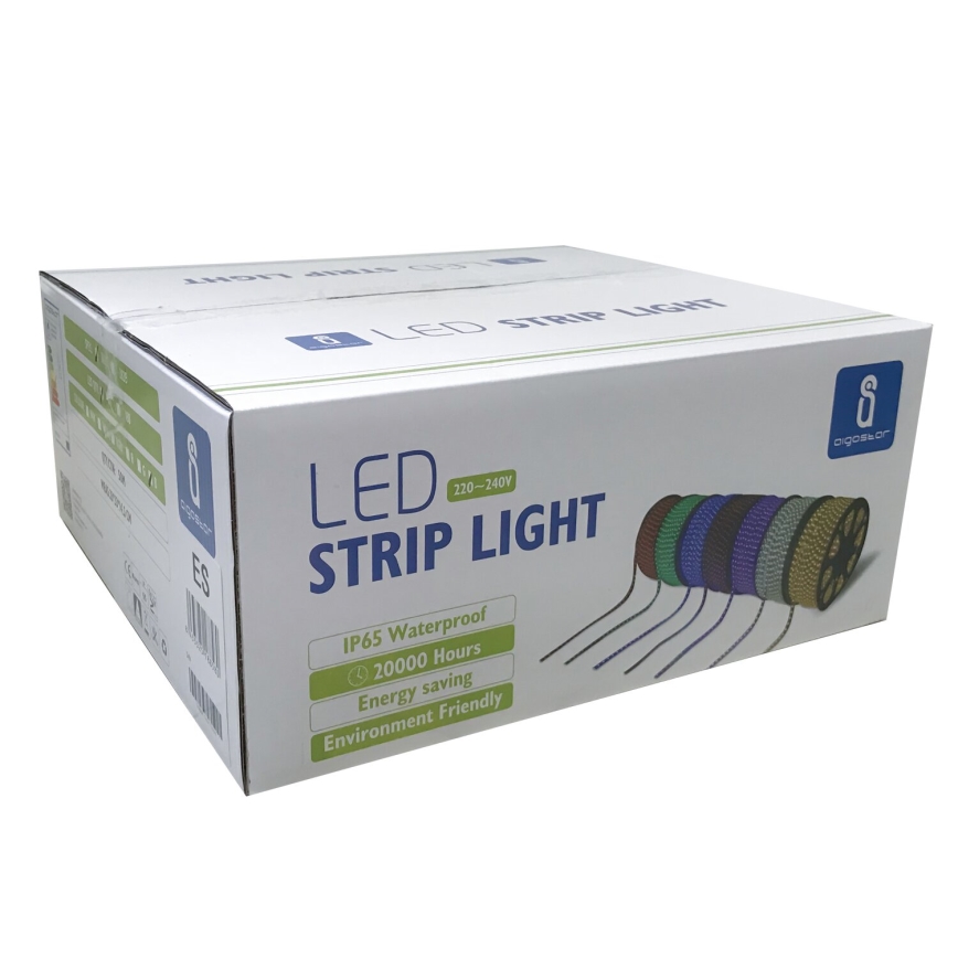 Aigostar - LED Zunanji trak 50m LED/300W/230V modra IP65