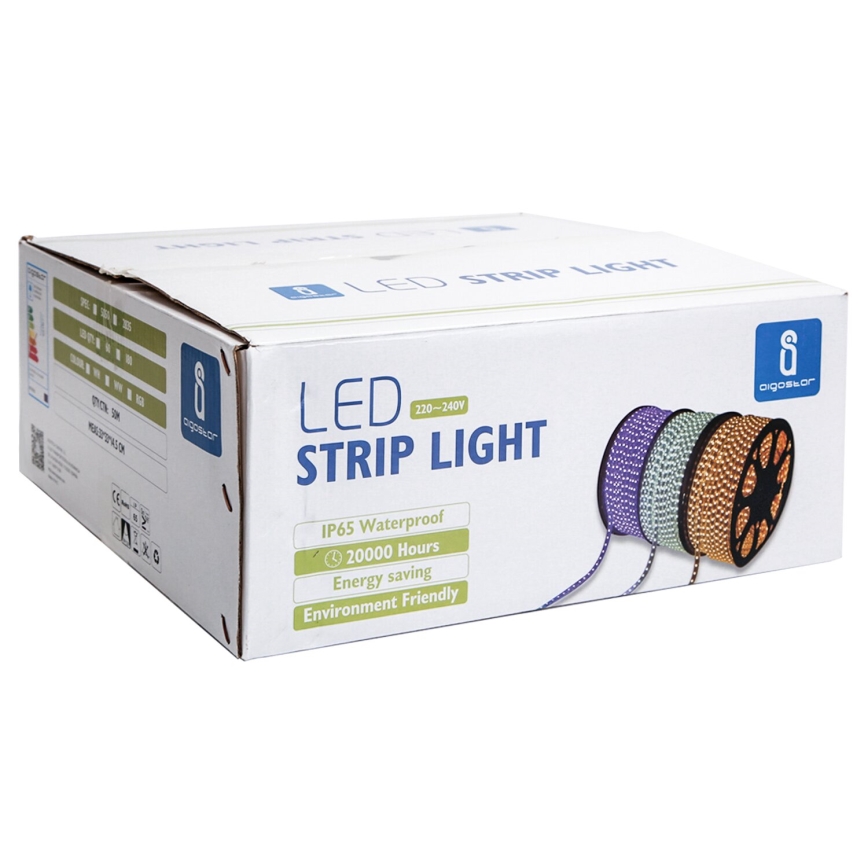 Aigostar - LED Zunanji trak 50m LED/350W/230V 3000K IP65